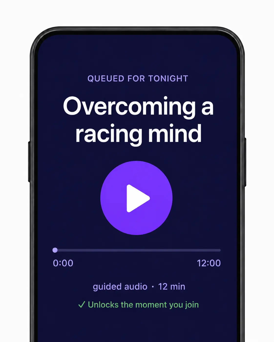 The Reclaim app queued for tonight
