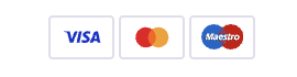 Visa, Mastercard, Maestro
