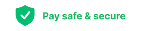 Pay safe and secure